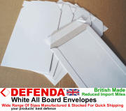 View All Board White Envelopes Larger Images